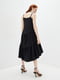 Платье А-силуэта черное | 5900529 | фото 3