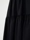 Платье А-силуэта черное | 5900529 | фото 4