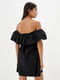 Платье А-силуэта черное | 5900531 | фото 3