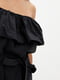 Сукня А-силуету чорна | 5900531 | фото 4