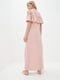 Платье А-силуэта розовое | 5900546 | фото 3