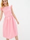 Платье А-силуэта розовое | 5900816