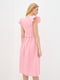 Платье А-силуэта розовое | 5900816 | фото 3