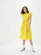 Сукня А-силуету жовта | 5900825 | фото 2
