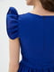 Платье А-силуэта синее | 5900829 | фото 4