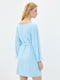 Сукня А-силуету блакитна | 5901162 | фото 3