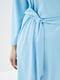 Платье А-силуэта голубое | 5901162 | фото 4