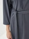 Сукня А-силуету сіра | 5901171 | фото 4