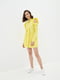 Платье А-силуэта желтое | 5901199 | фото 2