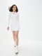 Платье А-силуэта белое | 5901203 | фото 2