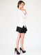 Сукня А-силуету двоколірна | 5901218 | фото 2