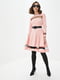 Платье А-силуэта розовое | 5901244 | фото 2