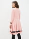 Платье А-силуэта розовое | 5901244 | фото 3
