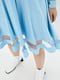 Платье А-силуэта голубое | 5901246 | фото 4