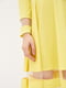 Сукня А-силуету жовта | 5901250 | фото 4
