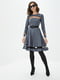 Сукня А-силуету сіра | 5901252 | фото 2