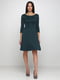 Сукня А-силуету зелена | 5902143 | фото 2