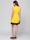 Платье А-силуэта желтое | 5902459 | фото 2