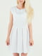 Платье А-силуэта белое | 5902516