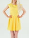 Платье А-силуэта желтое | 5902548