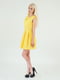 Платье А-силуэта желтое | 5902548 | фото 2