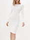 Платье-футляр белое | 5905281 | фото 2
