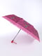 Зонт-полуавтомат розовый в принт | 5903288 | фото 3