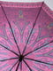 Зонт-полуавтомат розовый в принт | 5903288 | фото 5
