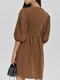 Платье коричневое | 5906871 | фото 4