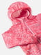 Комбінезон рожевий з принтом на флісі | 5731950 | фото 3