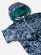 Комбінезон темно-синій із принтом на флісі | 5731951 | фото 3