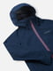 Куртка темно-синяя на флисе | 5851846 | фото 3