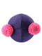 Шапка-шлем темно-фиолетовая | 5908695 | фото 4