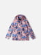 Куртка рожева з квітковим принтом | 5908717