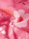 Куртка рожева з квітковим принтом | 5908718 | фото 4
