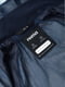 Куртка темно-синя з принтом | 5908916 | фото 6