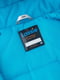 Куртка сине-голубая с принтом | 5908832 | фото 6