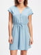 Сукня-сорочка блакитна | 5909394