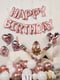 Набор воздушных шаров «Happy Birthday» | 5910071