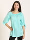 Блуза мятного цвета | 5910653 | фото 2