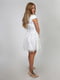 Платье А-силуэта белое | 5910974 | фото 3