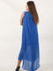 Сукня А-силуету синя | 5910979 | фото 3