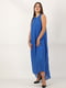 Платье А-силуэта синее | 5910979 | фото 4