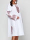 Сукня-вишиванка біла з орнаментом | 5914149