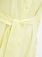 Платье-рубашка желтое | 5905150 | фото 4