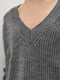 Пуловер серый | 5915092 | фото 4