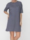Сукня-футболка сіра | 5915157