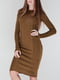 Сукня-светр кольору хакі | 5915169 | фото 2