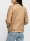 Куртка-косуха цвета капучино | 5915439 | фото 4