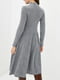 Сукня А-силуету сіра | 5915522 | фото 3